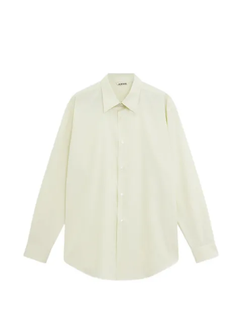 Auralee long-sleeve buttoned shirt Neutrals A00S01TN