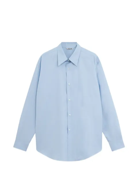 Auralee long-sleeve buttoned shirt Blue A00S01TN