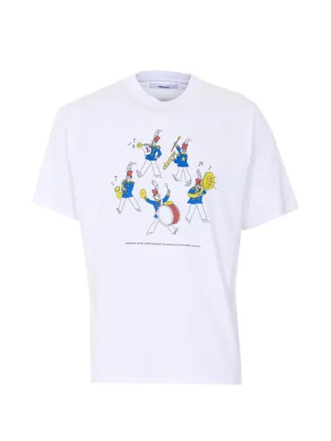 Edmmond Studios Brass Band graphic-print T-shirt White 3025000