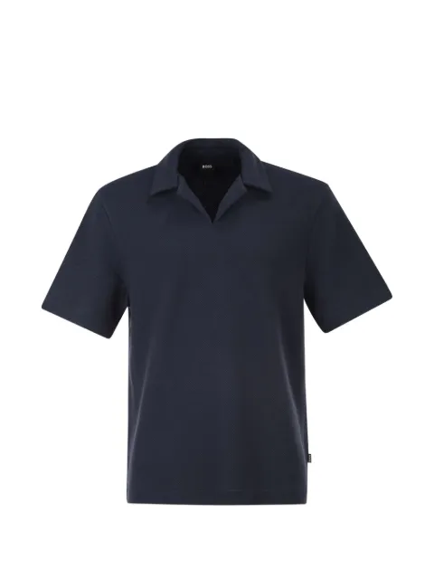 BOSS tcotton polo shirt Blue 50558820