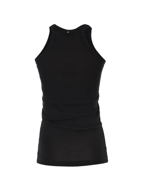 Sportmax ribbed-knit racerback tank top Black 2612941042600