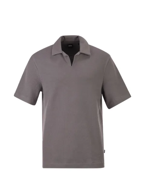 BOSS cotton polo shirt Grey 5055882010279685510