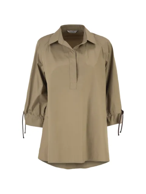 Max Mara cotton blouse Neutrals 2611191062600