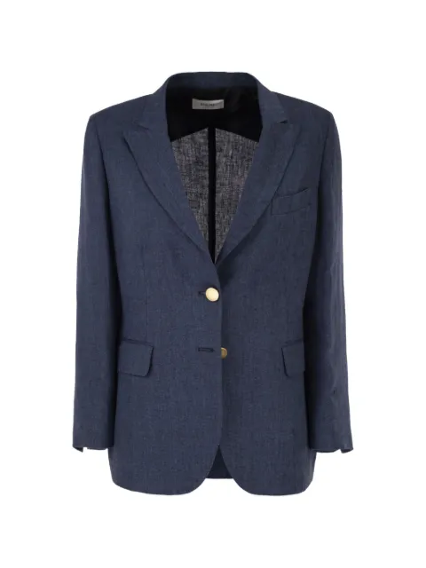 SAULINA Angelica linen blazer Blue SAD10212