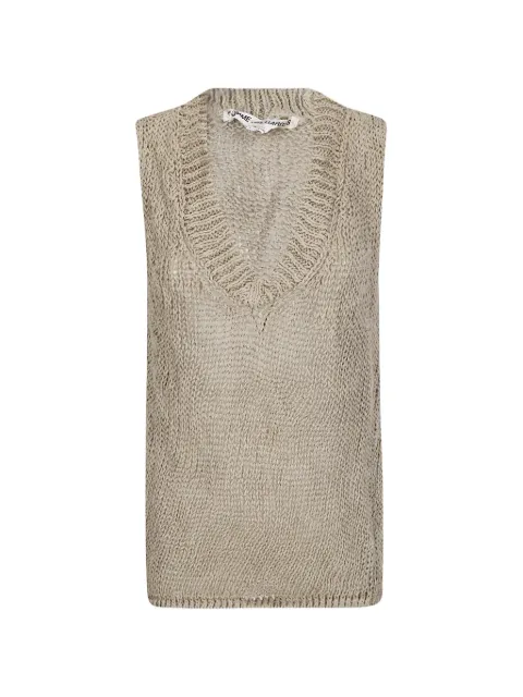 Comme Des Garçons V-neck vest Neutrals GQN006