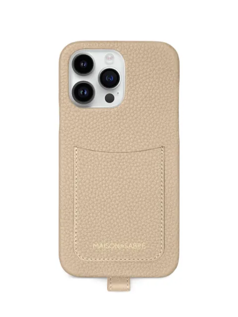 MAISON de SABRÉ Sling iPhone 14 Pro Max case Neutrals SPC14PM
