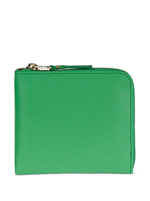 Comme Des Garçons Wallet classic leather wallet Green SA3100