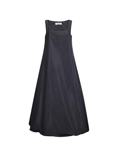 Róhe sleeveless A-line midi dress Black 41933205