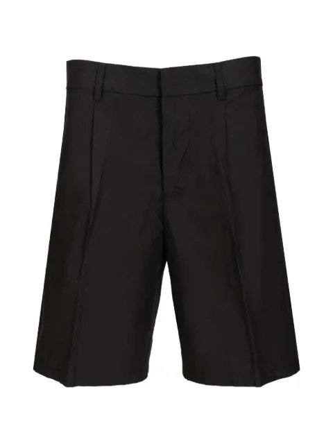 Emporio Armani pleated tailored shorts Black EM005900