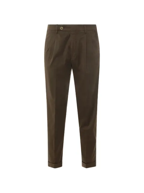 GTA Pantalone buttoned trousers Brown LUCA61512641H