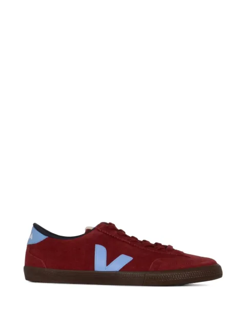 VEJA Volley logo suede sneakers Red VO0321467