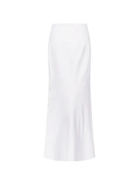 FFORME Ora panelled maxi skirt White FF00699CO2511