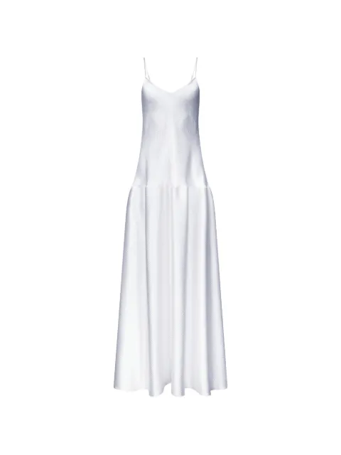 FFORME Layla V-neck maxi dress White FF00526VI2514