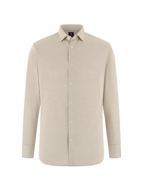 Boggi Milano button shirt Neutrals BO26P091203