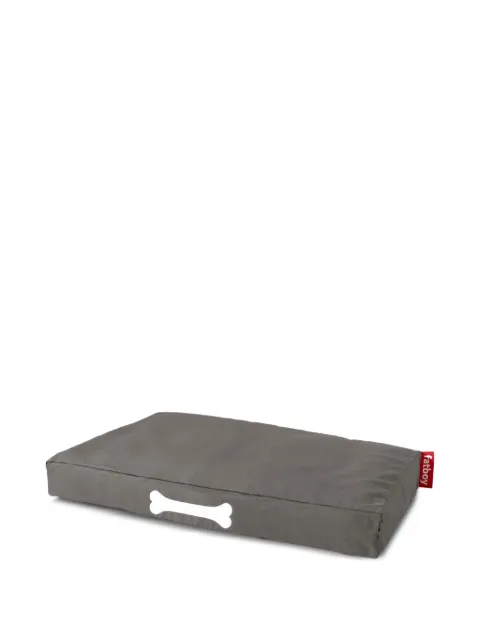 FATBOY bone motif dog cushion Grey 107251