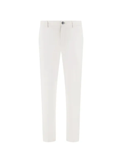 Boggi Milano stretch cotton pants White BO26P076802
