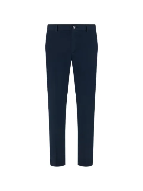 Boggi Milano stretch diagonal pocket trousers Blue BO26P076801