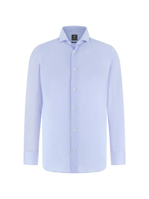 Boggi Milano naples striped shirt Blue BO26P060401
