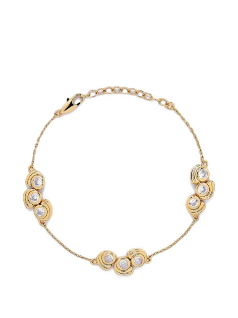 YOJ Mavlo chain crystal bracelet Gold BREYG00026SCR