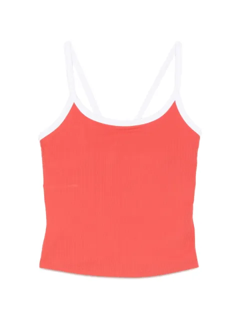 Varley Theon ribbed tank top Orange VAR03320