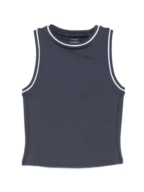 Varley Lettie contrast-trim tank top Blue VAR02569