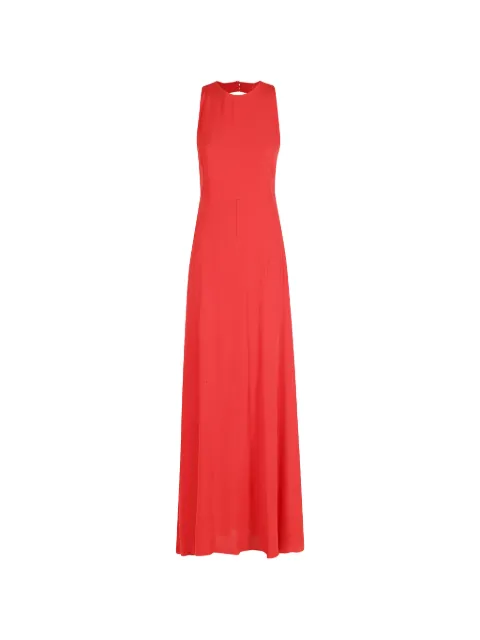 Erika Cavallini Cornelia backless maxi dress Red P6SR04098