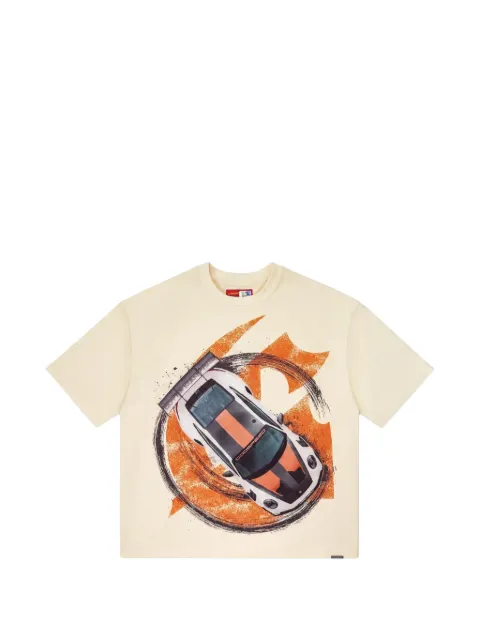 GODSPEED Track Mode Miami Superrun T-shirt Neutrals GS139
