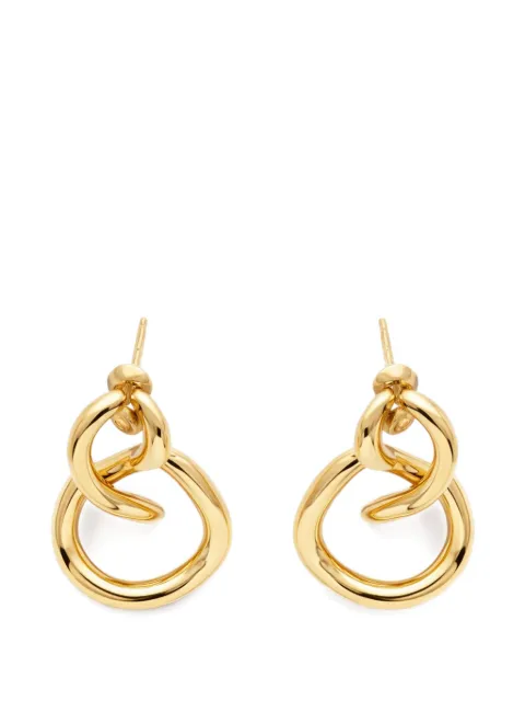 YOJ x Charlotte Aura loop earrings Gold CHXEYG006