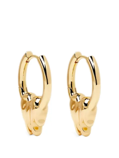 YOJ Loff it maxi hoops earrings Gold SSYGE4004122