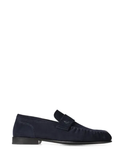 Jimmy Choo Ellis suede loafers F Blue ELLISLOAFERFSUE