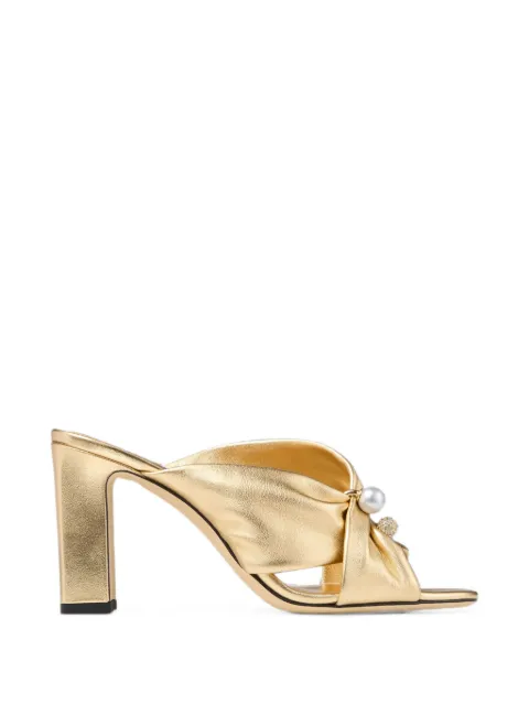 Jimmy Choo Rafi 85 sandals Gold RAFI85MNA