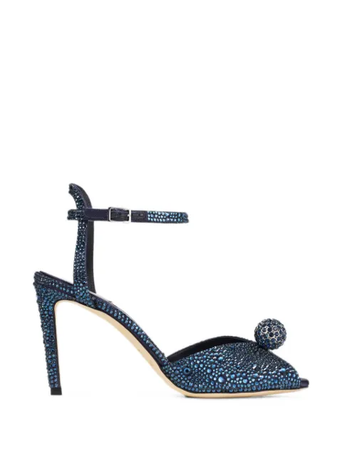 Jimmy Choo Sacora 85 sandals Blue SACORA85FQR