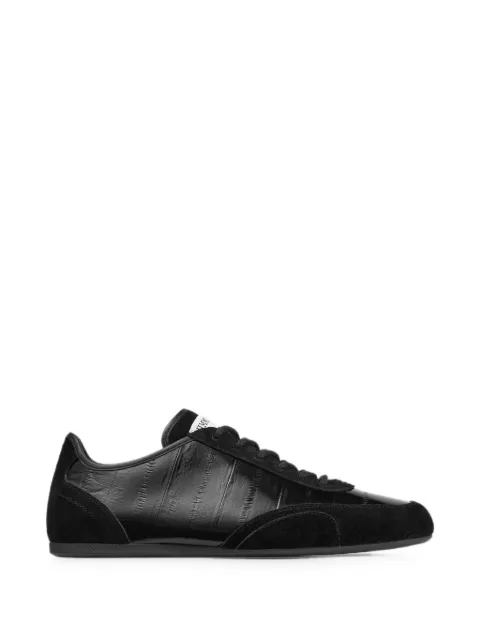 Jimmy Choo Sunny panelled leather sneakers Black SUNNYMGBN