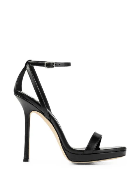 Jimmy Choo Moza 120 ankle-strap platform sandals Black MOZAPF120KUV