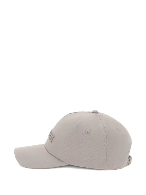 Boggi Milano baseball cap with visor and embroidery in cotton Neutrals BO26P022101