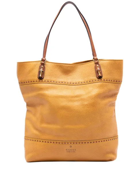 Gucci Pre-Owned 2016-2025 Large Calfskin Laidback Crafty tote bag Brown 7OOW7088T4R7OE1J