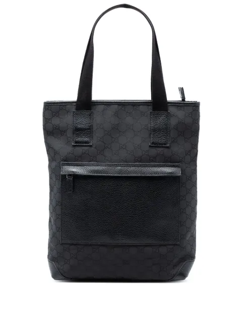 Gucci Pre-Owned 2016-2026 GG Nylon tote bag Black 1PXF8PHXXZT4F9JX