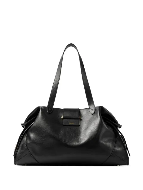Jimmy Choo large Bar Holdall tote bag Black BARFILOLMBKL