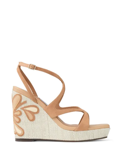 Jimmy Choo Ayla 110 espadrilles Neutrals AYLA110ENJ