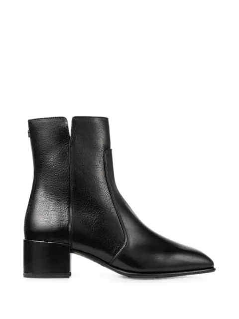 Jimmy Choo Eliot 45 black leather ankle boots Black ELIOTAB45VIL