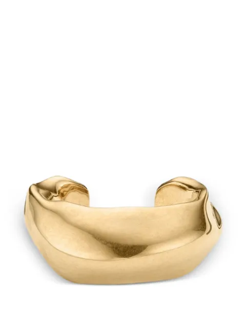 Jimmy Choo textured cuff bracelet Gold TEXTUREDBRACELETMFQ