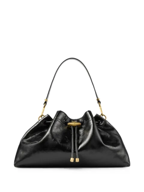 Jimmy Choo medium Cinch leather shoulder bag Black BONBONBCKTEWGUV