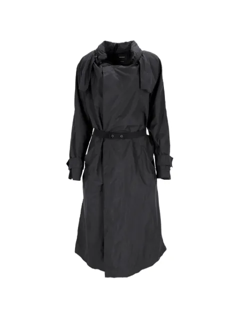 Isabel Marant Vintage belted trenchcoat Black NAPPUUSCL453379W
