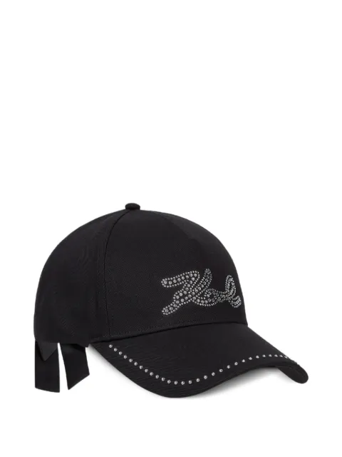 Karl Lagerfeld K/Signature baseball cap Black B3W33008999