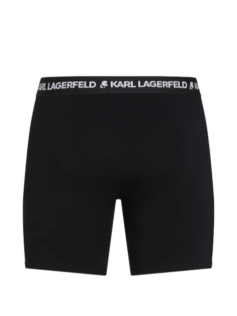 Karl Lagerfeld logo-waistband boxers (set of three) Grey B3M47002969