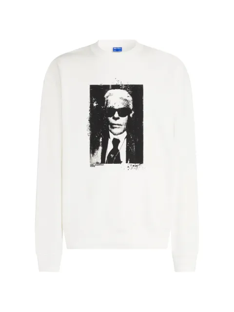 Karl Lagerfeld Jeans printed sweatshirt Neutrals B3M20008