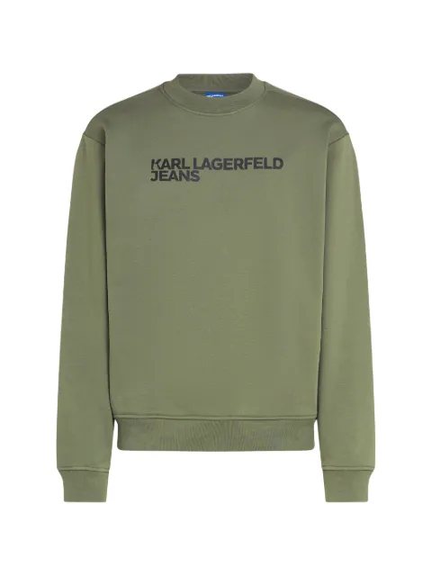 Karl Lagerfeld Jeans logo-print sweatshirt Green A1M20001
