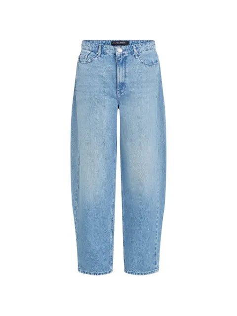 Karl Lagerfeld barrel-leg jeans Blue B2W10080D23