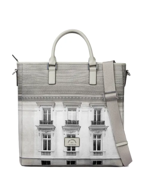 Karl Lagerfeld Maison de Karl tote bag Grey B3M30365900