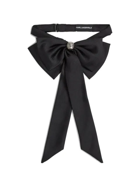 Karl Lagerfeld K/Autograph bow tie Black B3W33092999